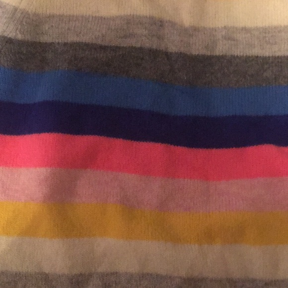 Jcrew rainbow 80% wool sweater - Picture 3 of 4